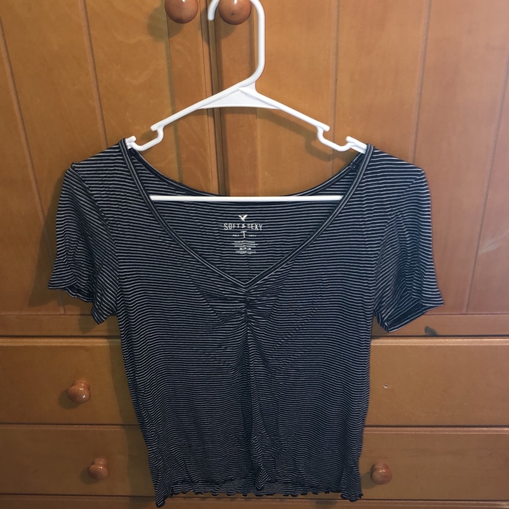 Striped soft and sexy t-shirt